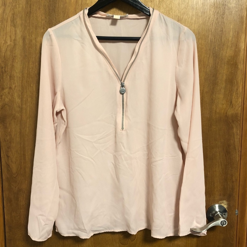 🆕 MICHAEL KORS | Logo Lock Blouse